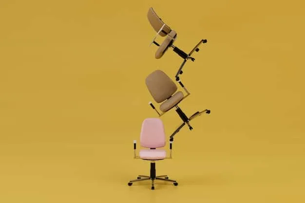 A collage of three different top-rated ergonomic office chairs, each with a short caption highlighting their key features (e.g.,