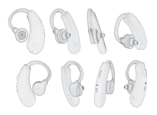 An exploded view diagram illustrating the internal components of a high-end noise-canceling headphone model. Key components such as the acoustic chamber, drivers, microphones, ANC chip, and battery are clearly labeled, with arrows indicating the flow of sound and noise cancellation processes.