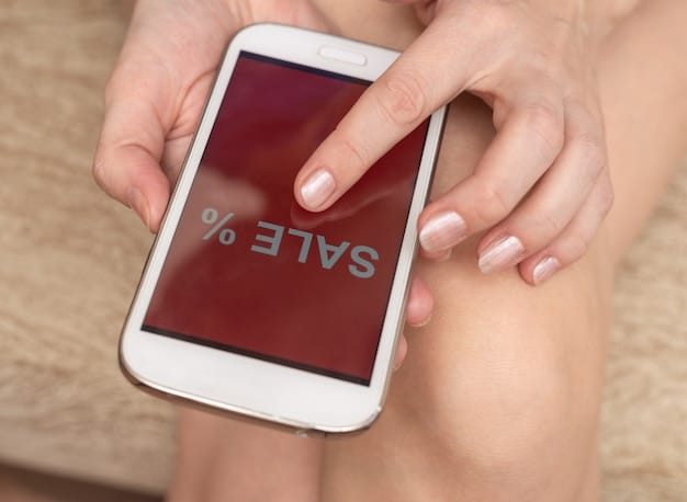 Close-up shot of a smartphone displaying the Amazon Prime app. The screen shows various product categories and deals available on the platform. The focus is on the shipping options and estimated delivery dates listed for one of the products. The image's lighting can be soft and diffused. The background should be clear to keep the concentration on the phone's screen and information.