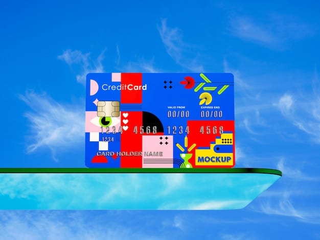 A digital illustration showing various credit card designs, featuring different colors and logos, against a backdrop of financial graphs and data points, symbolizing the diverse types of business credit cards available and the analytical process of selecting one.