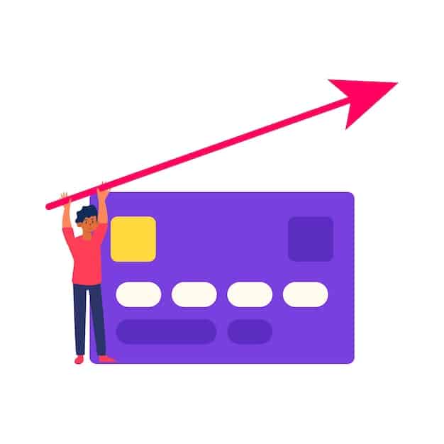 A person's hand holding a credit card above a graph showing a downward trend, symbolizing financial setbacks or poor credit management.