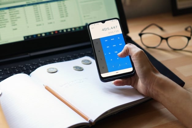 A smartphone displaying a mobile banking app with a credit score dashboard, symbolizing the rise of fintech and digital tools for managing and building credit.
