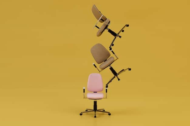 A collage of three different top-rated ergonomic office chairs, each with a short caption highlighting their key features (e.g., 