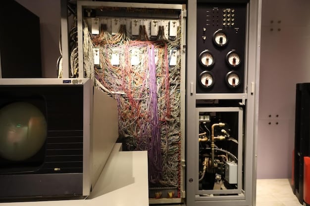 A close-up view of a complex circuit board inside a modern smart refrigerator, highlighting the intricate electronic components that are prone to failure and are often covered by extended warranties.