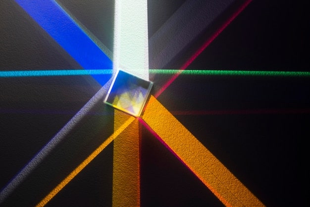 A side-by-side comparison of two projector images, one with vibrant and accurate colors and the other with washed-out and dull colors. The difference highlights the importance of color accuracy in projector picture quality.